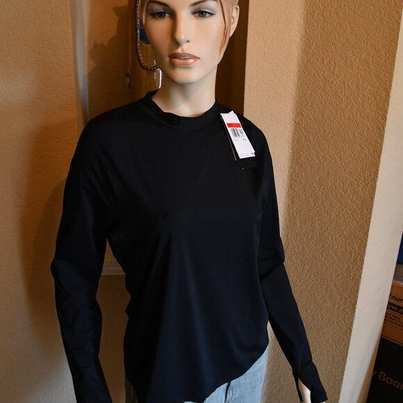 Women's Nike Dallas Cowbo Long Sleeve Pull over black Top Size Med - Lg NWT - Picture 3 of 16
